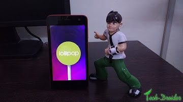 Android Lollipop in Slow Motion !