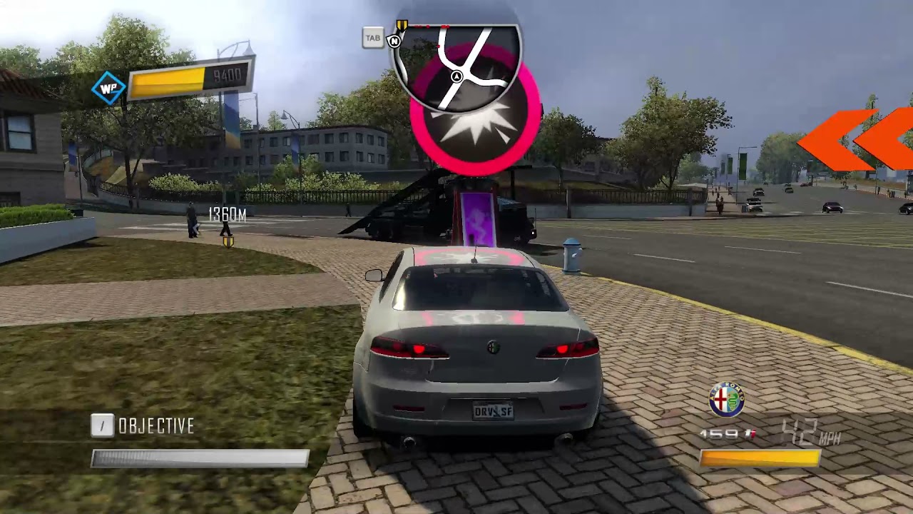 Driver San Francisco Gameplay All Activities: Stunts