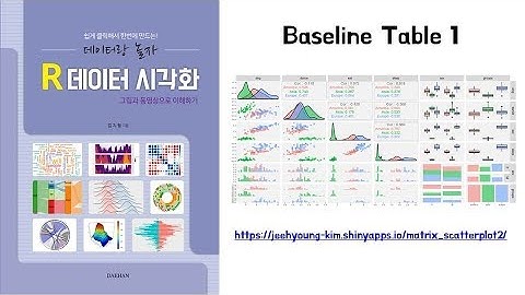 아빠가 들려주는 [통계] Baseline Table 1