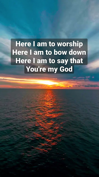 Inglês com Música Gospel - Here I Am To Worship (Hillsongs United
