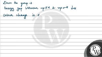 The color of the X2 molecules of group 17 elements change gradually from yellow to violet down t....