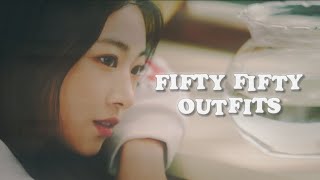 ranking all FIFTY FIFTY outfits