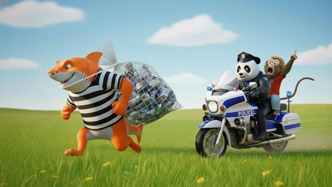 😱Horror Strikes! A Shark Dumps Trash Into The River — Bon Uncovers The Truth🌊💥