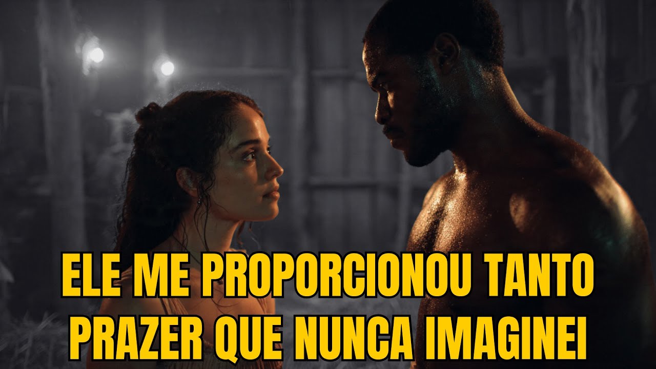 Ele entrou com força e a Sinhá sentiu o que nenhum marido jamais proporcionou.