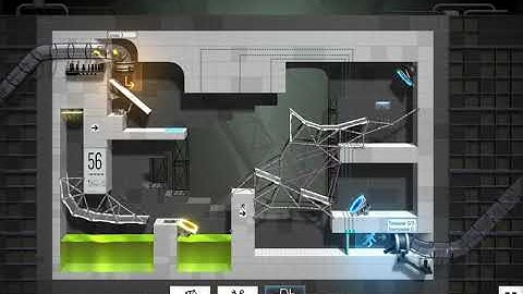 Bridge Constructor Portal Level 56 bug