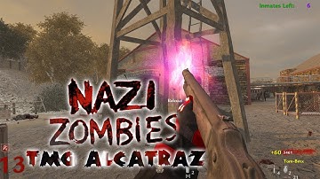 Cod Waw PC Custom Zombies on TMG Alcatraz Solo Live Commentary/Gameplay