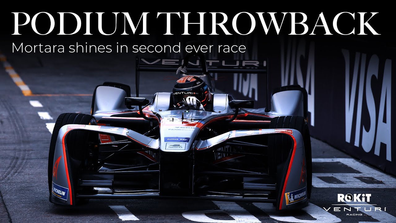 Mortara shines in second ever Formula E race! | Podium Throwback