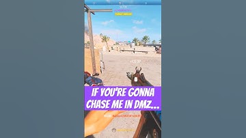 If you’re gonna chase me in #dmz