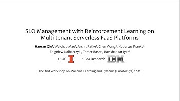 Reinforcement Learning for Resource Management in Multi-tenant Serverless Platforms