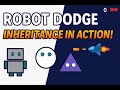 Robot Dodge Game with Inheritance | C# SplashKit Project (Boxy, Roundy &amp; TriBot)