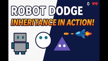 Robot Dodge Game with Inheritance | C# SplashKit Project (Boxy, Roundy & TriBot)