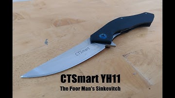 CTSmart YH11 D2 knife for $12?  The Poor Man