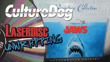 Laserdisc Unwrapping – Jaws (1975) Signature Collection Limited Edition