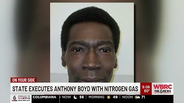 Alabama executes Anthony Boyd with nitrogen gas