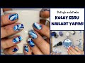 Ebru Nailart Nasıl Yapılır? Ebru ve Mermer Deseniyle Tırnaklarınızı Kolayca Süsleyin