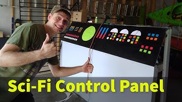 Building a Sci-Fi/Star Trek/NASA Control Panel - Prop on a Budget