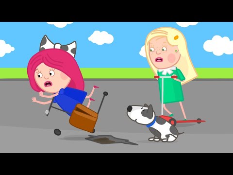 ¡Vamos al taller de reparaciones! Smarta y su bolso mágico. Dibujos animados para niños.