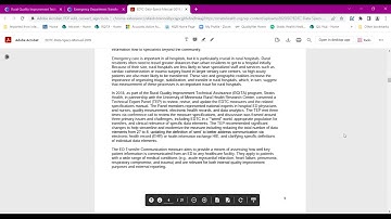Abstraction and Data Submission of MBQIP Measures Session One