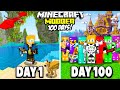 SURVIVING 100 DAYS IN MODDED MINECRAFT WITH FRIENDS!!!