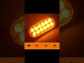 LED Fog Light  DC 12V-24V Vehicle Anti-Collision Taillight