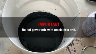 Autotech Epoxy Floor Coating - Application Instructions