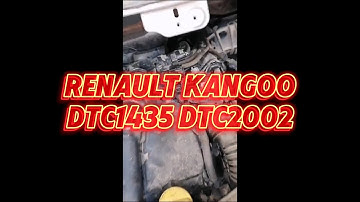 Renault Kangoo DPF problems, No power DTC1435 DTC2002