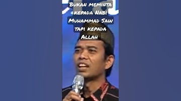 Bolehkah bertawasul..? Makna tawasul..🤔 || Ustadz Abdul Somad LC Ma #uas #tausiyah #pengajian#shorts