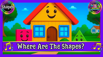 Where Are The Shapes? | Educational Shape Song for Toddlers | Magic Mini Monsters #magicminimonsters