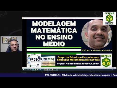 PALESTRA - Atividades de Modelagem Matemática para o Ensino Médio