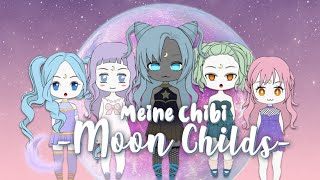 ❤ Schau dir meine hübschen Moonchilds an ❤ Kinder Anzieh Spiel - App: Chibi Dolls screenshot 2