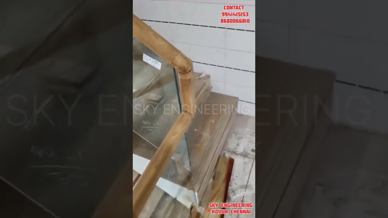 Aluminium Glass Railing | Available on IndiaMART