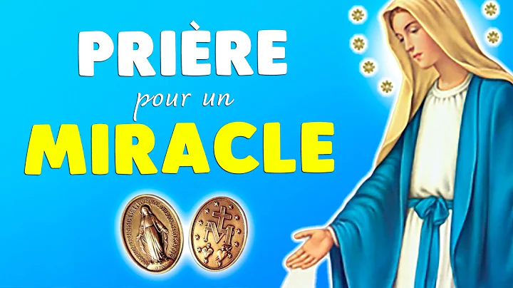 PRIRE pour un MIRACLE EFFICACE  MDAILLE MIRACULEUSE