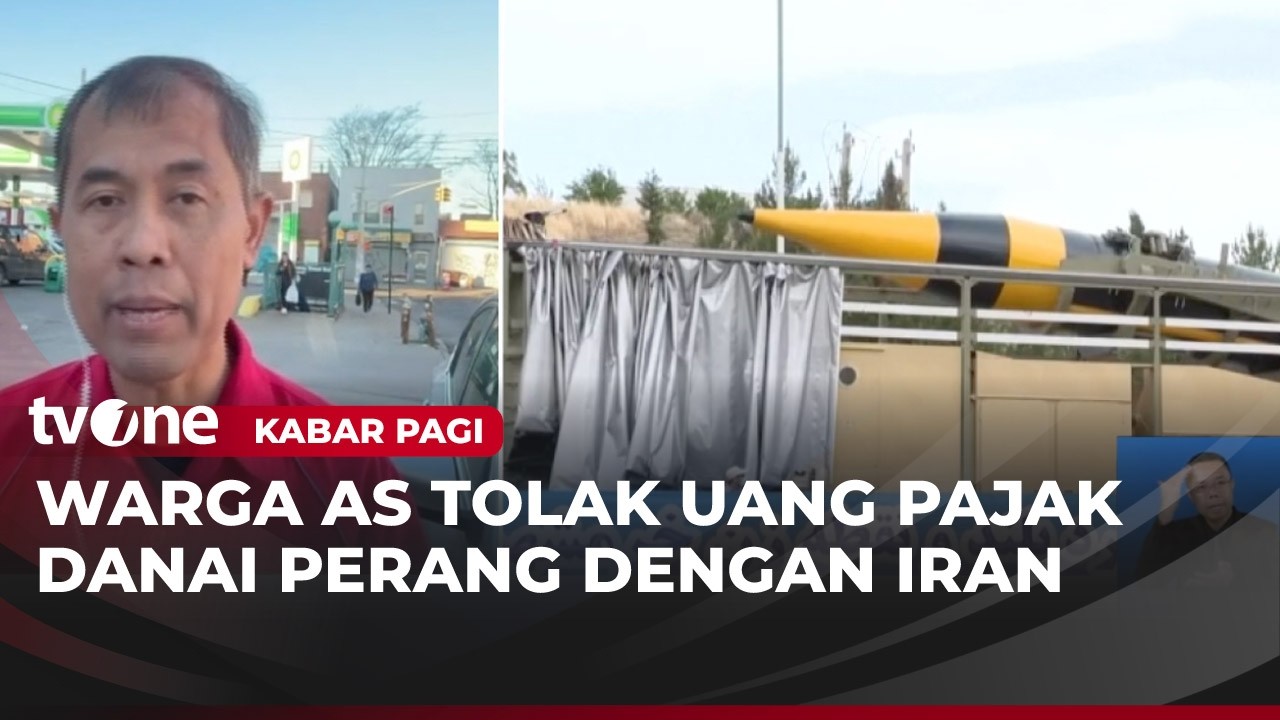 Sebagian Warga AS Ogah Uang Pajak Digunakan untuk Operasi Militer | Kabar Pagi