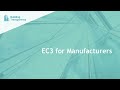 EC3 for Manufacturers