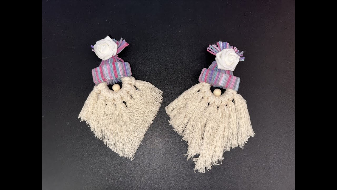 Macrame and yarn gnomes YouTube