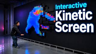 Interactive Kinetic Led Screen Brings Digital Art To Life Spectrum Creative