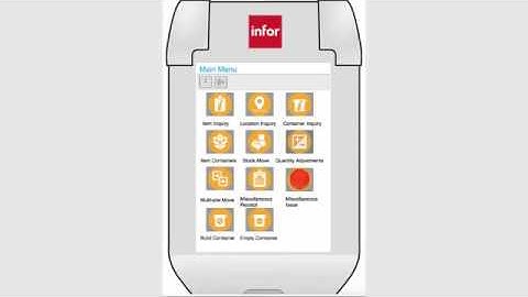 Infor Factory Track Warehouse Mobility