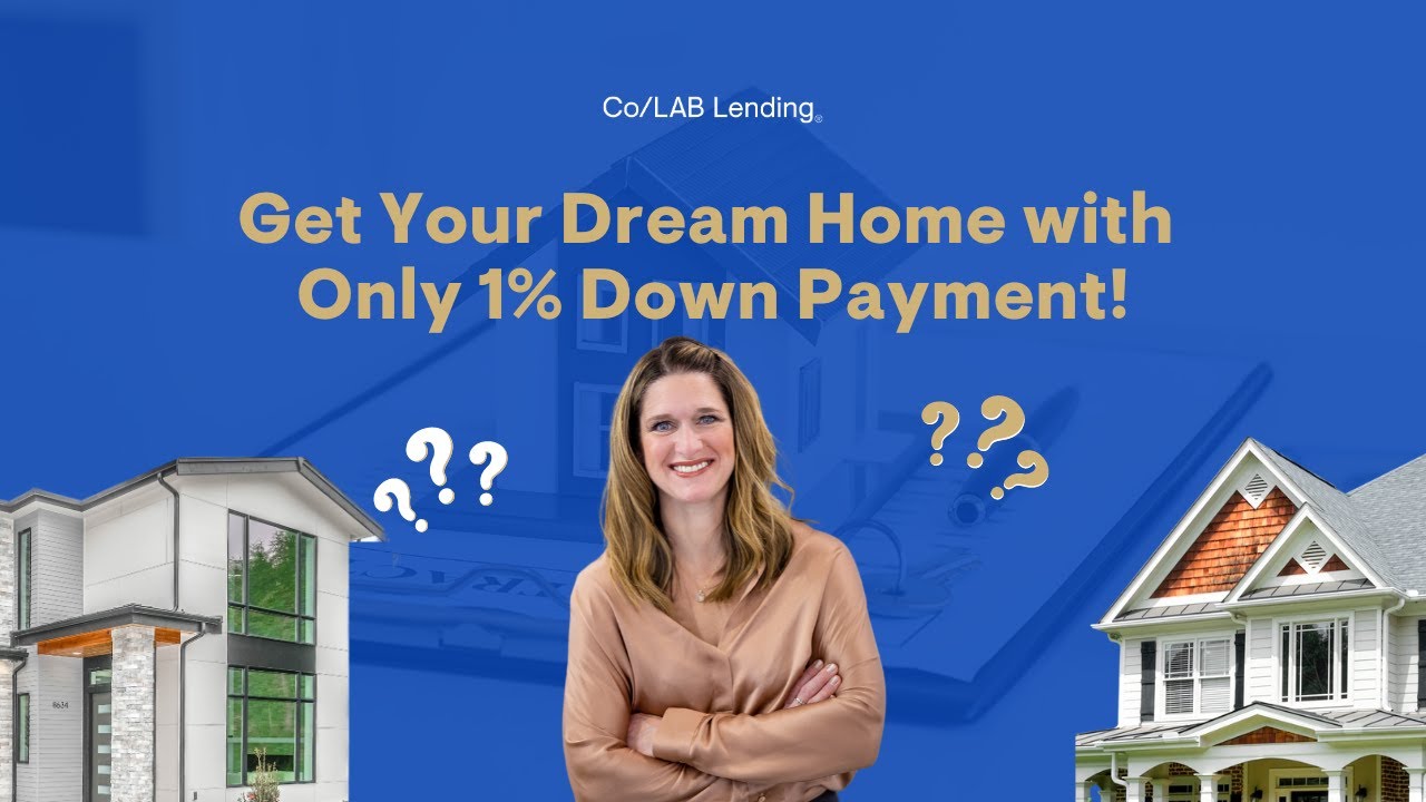 How to Buy a Home with One Percent Down Payment - YouTube