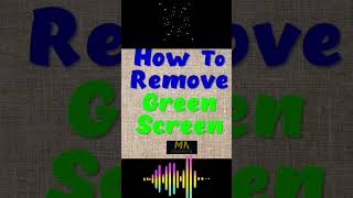 How to remove green screen in open shot tutorial #shorts