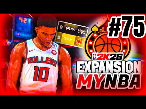 We can’t blow it AGAIN can we…? | NBA 2K26 Las Vegas High Rollers Expansion MyNBA Franchise | Ep 75