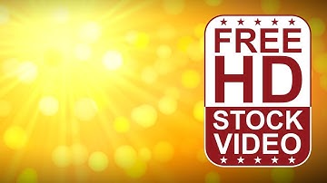 Free Stock Videos – abstract animated yellow orange background with particles floating slowl