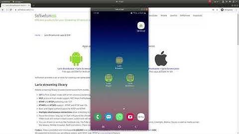 RIST protocol in Larix Broadcaster