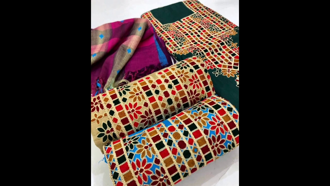 New Winter Collection 2021 || Marina Embroidered Women Dresses - Multani Kapray