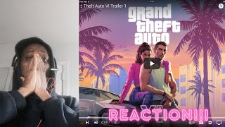 FINALLY ITS HERE!!! Grand Theft Auto VI Trailer 1 REATION