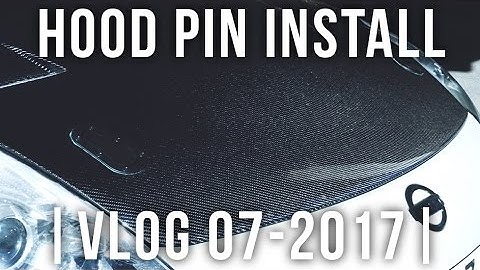 350Z HOOD PINS (AEROCATCH) INSTALL | PART 3 | ZerofuckZ CHRNCLS Ep. 07