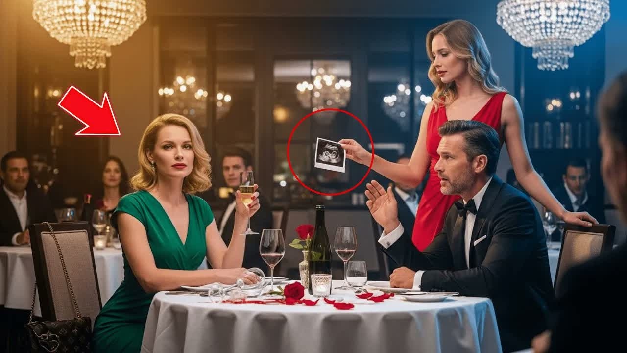 Während des Luxus-Dinners bot seine Ex ihm ein Baby an – meine leise Rache beendete alles