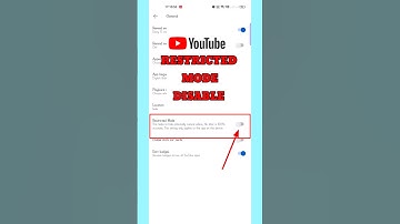 How To Turn Off Restricted Mode On YouTube||#shorts#viral