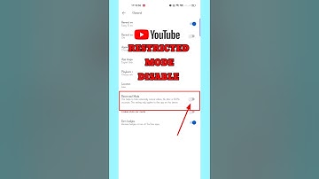 How To Turn Off Restricted Mode On YouTube||#shorts#viral