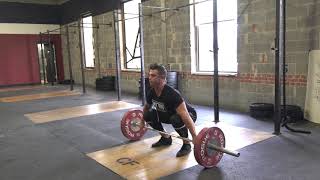 Snatch High Pull + Power Snatch + Hang Below Knee Snatch