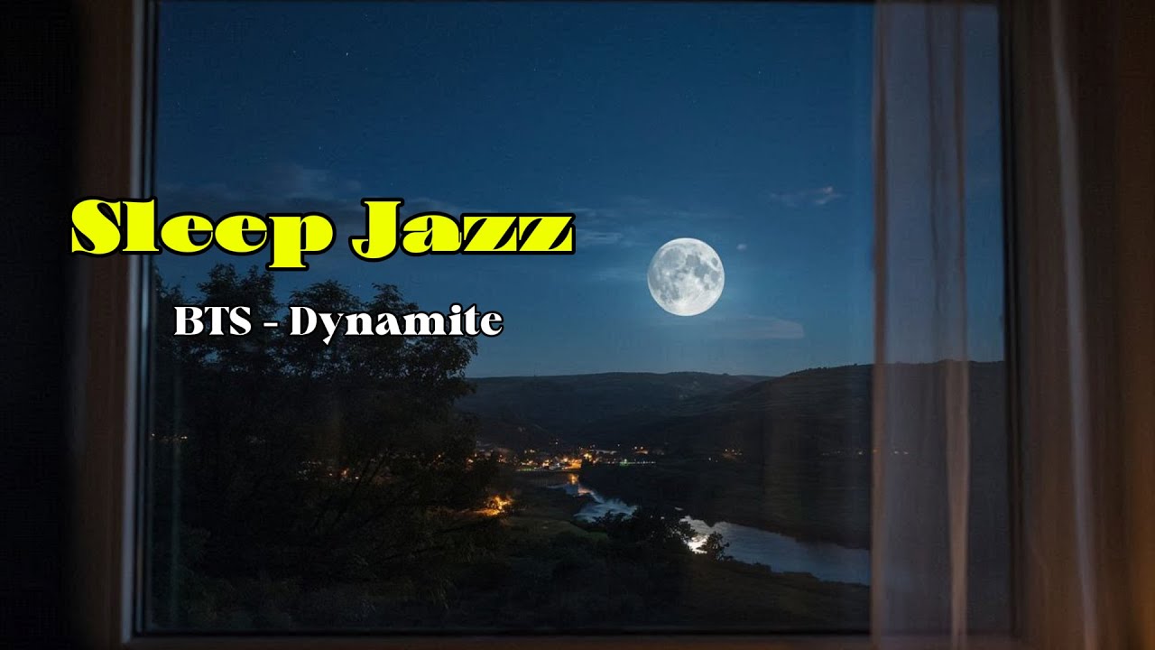 [Sleep Jazz] Dynamite - BTS (Piano Cover) ✨ Sweet Sleep Jazz for Deep Rest & Healing